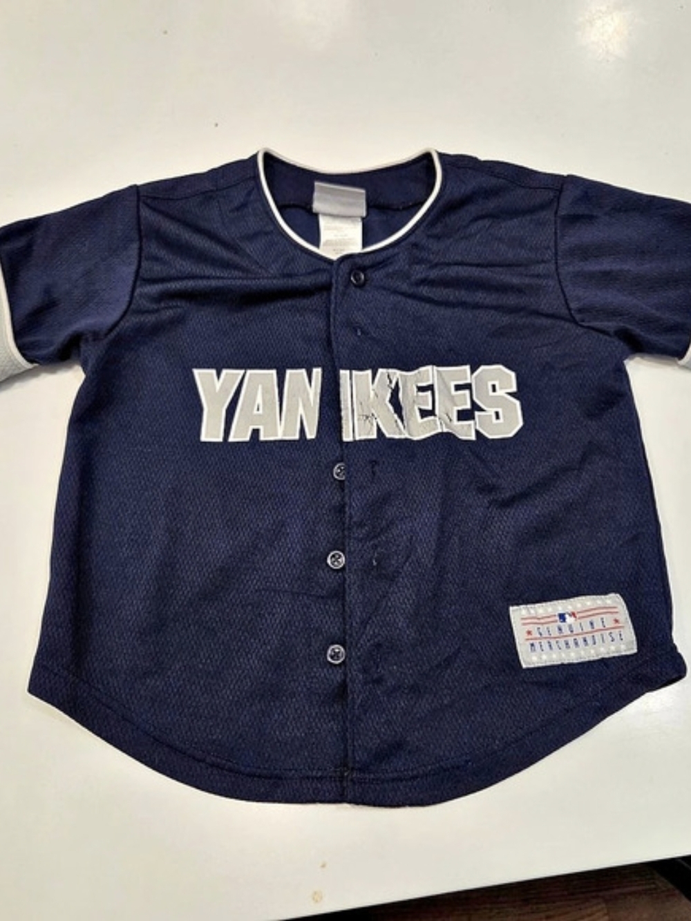 MLB Derek Jeter #2 Kids Size 6/6X Yankees Jersey NWT